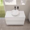 evineo ineo5 evo mobile La: 100 cm con 2 scomparti estraibili, ineo3 lavabo Ø 41,5 cm bianco,, BE0958WM+BE0964WM+BE0930WH, ineo3; ineo5 evo [Mobili da Bagno > Mobili con Lavabo Integrato]