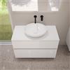 evineo ineo5 evo mobile La: 100 cm con 2 scomparti estraibili, ineo6 lavabo La: 52 cm bianco,, BE0958WH+BE0964WH+BE0932WH, ineo6; ineo5 evo [Mobili da Bagno > Mobili con Lavabo Integrato]