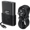 Bromae Cavo di ricarica USB C da 65 W per Dell Latitude 3340 3440 3540 5340 5420 5430 5440 5530 5540 7330 7340 7420 7430 7440 7530 7640 940 Dell 2 in 1. XPS 9310 9320 9360 9350 Chromebook 3100 alimentatore