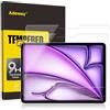 Adeway 2 Pack Proteggi Schermo per iPad Air 13 (7ª 2025 M3 & 6ª 2024 M2) e iPad Pro 13 (7ª 2024 M4) - Vetro Temperato, Anti-Graffio, Compatibile con Apple Pencil e Face ID, Installazione Facile