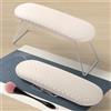 HOTUT Cuscino per Manicure, Cuscino per Unghie Poggiabraccia per Unghie Impermeabile Resistente, Poggiamano per Unghie Pieghevole in Pelle PU Cuscino per Piedi Antiscivolo per Salone di Nail Art