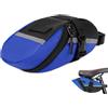 Generico Borsa da sella per bicicletta, borsa da sella per bicicletta | Borsa per attrezzi da bicicletta riflettente | Capacità elevata della borsa di stoccaggio per mountain bike impermeabile in tessuto Oxfor