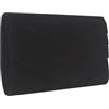 Best World 4 Yu Wocharm - Pochette da donna a forma di V, in pelle scamosciata, da sera, ballo e da sposa, a, Nero