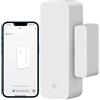 PHOVOLT Sensore porta WiFi, Tuya Smart Door Window Sensor, sensore finestra allarme in tempo reale compatibile con Alexa Google Assistant, sensore di contatto aperto porta di sicurezza domestica (1)