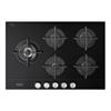 De Longhi - Piano Cottura A Gas Nsl 575d Ncm 5 Fuochi 75 Cm-nero