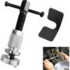 Wonuante Set di Attrezzi per Pinze Freni, Ripristino del Pistone di Freno | Brake Caliper Rewind Tool Universal, Right Hand Brake Caliper Tool for Replacement Rear Brake Pad