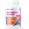 Zymerex MAGNESIO DONNA 150g | Magnesio | Collagene | Acido folico | Metabolismo energetico | Funzione psicologica | Assorbimento calcio | Senza glutine, lattosio e zuccheri