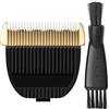 BLAUBODY Testina Taglio Ricambio Compatibile con Panasonic per Tagliacapelli Professionale Parrucchiere ER-GP80 ER1611 ER1512 ER1511 ER1510 ER1610 ER160 ER153 ER152 ER151 ER154 Lama +Spazzola