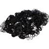 Efco-Bambola con Capelli da Donna, Colore: Nero, 15 g