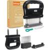 DePango Batticarne, Batticarne Acciaio Inox Professionale, Ago Inteneritore per Carne con 48 Lame in Acciaio Inossidabile, Strumento Inteneritore di Bistecca Rimovibile per Manzo, Pollo, Maiale