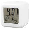 OcioDual Cubo LED Orologio Con Sveglia Digitale Colorato Display Allarme Data