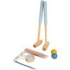 small foot Croquet Garden Buddies in legno, robusto gioco per Outdoor con graziosi motivi di animali, per bambini dai 3 anni, 12646, Multicolore