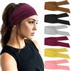 DRESHOW 6 Pezzi Donna Fasce per Capelli da Yoga Allenamento Sportivo Fasce per Capelli Accessorio per Capelli Carino