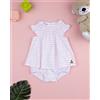 Prénatal Pagliaccetto bimba rigato rosa/bianco