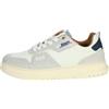 Blauer USA F3Harper08 White Black Sneakers Sportive per Uomo in Nabuk ed Ecopelle (Taglia 41)