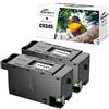Starlet24 2x scatole di manutenzione C9345 C12C934591 compatibili con Epson C9345 per EcoTank ET-16600 ET-16650 ET-8550 ET-5850 ET-5800 ET-5880 ET-8500 Workforce WF-7840 WF-7835 WF-7830 WF-7310