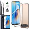 RongZy Schermo LCD Display per 6.43 Oppo A74 4G CHP2219/A95 5G PELM00/A94 5G CPH2211 Touch Screen Assemblea Sostituzione Schermo di Vetro Digitalizzatore con Strumenti(Nero)