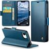 Rerzoiro Cover per Apple iPhone 16e Custodia Portafoglio [Blocco RFID] Premium Pelle PU Wallet Case Flip Libro con Porta Carte Slot Supporto Flip Case per iPhone 16e, Blu
