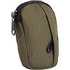 Generic Borse da cintura per uomo Utility, piccole borse con cerniera per esterni, attrezzatura portatile per cintura, organizer tascabile in nylon, porta carte portamonete per campeggio e caccia, Verde,