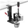 BUJ Supporto universale per la scrivania per cambi e freno a mano di simulazione di corsa compatibile con il cambio Logitech G Driving Force, il cambio Thrustmaster TH8A e il freno a mano TSS, il cambio e