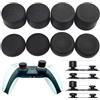 MaD Vision® Set di 4 Paia (8 pezzi) di Thumb Grips Ergonomici per Controller compatibili con PS5/PS4|Xbox Series X/S/One/360|Nintendo Switch Pro. Diversi Spessori & Texture [14/8/6 mm] (Nero)