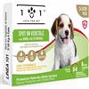101 love for pet Antiparassitario Cani contro Pulci, Zecche e Zanzare Naturale 6 Fiale da 0,5ml Antipulci per Cani Taglia Piccola e Cuccioli con Olio di Neem Lunga Durata