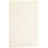 Harphia A6 Spiral Notebook Refill - Personal Journal Binder Refills With Ruled Line Paper for Filofax, 45 Sheets/90 Pages (3.74 x 6.77'')
