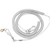 Mumusuki 6m Parrot Bird Anti-morso Flying Training Corda Pet Guinzaglio Kits Ultralight Harness Guinzaglio Pet Playthings per Cockatiels Starling Birds (Colore casuale)(Foot Ring Dia. 6.5mm)