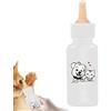 Generic Biberon per l'allattamento, biberon per gattino per gatti, cuccioli, biberon, forniture di alimentazione e irrigazione, portatile per interni ed esterni per piccoli animali