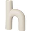 BROSTE COPENHAGEN - Vaso Hector - Beige - Gres smaltato