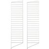 String Furniture - Montanti laterali String System - Beige - Acciaio laccato - Designer Nils Strinning