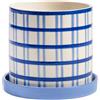 klevering & klevering - Vaso per fiori Clash - Blu - Porcellana