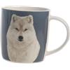 Delys-By-Verceral Delys 527749 - Tazza da 33 cl, in porcellana, gamma ANIMO COLOR, diametro 8 cm, altezza 8,5 cm, decorazione lupo