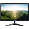 Outlet Computer Outsider Outlet Computer Monitor 24 Pollici FULL HD IPS (1920 x 1080, 75 Hz, VGA, HDMI) Tempo di Risposta 5 ms, Reclinabile, Nero (24 Pollici)