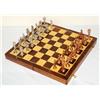 Set scacchi in ottone tema spartano 16" da collezione con scacchiera in legno...