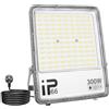 Willpower Faro LED Esterno 300W Faretti LED 6000K Bianco Con Spina