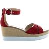Nero Giardini sandali donna con zeppa E115790D/600
