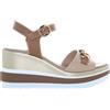 Nero Giardini sandali donna con zeppa E410530D/453