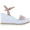Nero Giardini sandali donna con zeppa E410620D/730