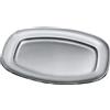ALESSI VASSOIO PORTATA OVALE, ACCIAIO INOX 125 XL - 52 x 30 cm