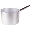 Baldassare Agnelli Pentole Agnelli ALMA105B24 Linea Alluminio Casseruola Alta con 1 Manico, 24 cm, Acciaio, Argento