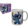 CARTOON Tazza in ceramica Stitch Disney modello Mug 325 ml tazza da colazione per bambini