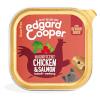 Edgard & Cooper Umido in vaschetta per cani senior (Pollo e Salmone) - 11 vaschette da 150gr.