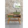 Cipì Mobile Consolle Bagno 100cm In Teak - Feelgood
