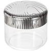 ALESSI BARATTOLO IN VETRO, VENEER PU05 S - 0.5 lt, 10 x 9 cm