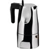 ALESSI CAFFETTIERA MOKA, OSSIDIANA MT18 6 TAZZE - 30 cl, 22 x 10 cm