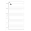 Exacompta 14215E - Ricarica note per agenda Exatime 14, 32 fogli, colore: Bianco