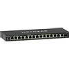 NETGEAR Switch PoE Plus 16 Porte GS316EPP, Supporto VLAN, QoS, Switch Ethernet Gigabit con 15 PoE+ a 231 W, 1 porta SFP da 1G, Montaggio Desktop o a Parete