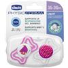 Chicco Succhietto Light Rosa Silicone 16-36 Mesi 2 Pezzi