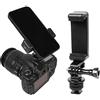 TELESIN Eyeon Hot Shoe Mount - Kit di supporto per telefono DSLR per iPhone13/12/11 Pro Max/X/XR, Samsung per Go Pro Hero, Ins ta 360 ONE X/R, DJI OSMO Action Camera